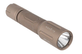 handheld OKW-18650 Modlite Systems FDE Complete Light features a Flat dark earth finish